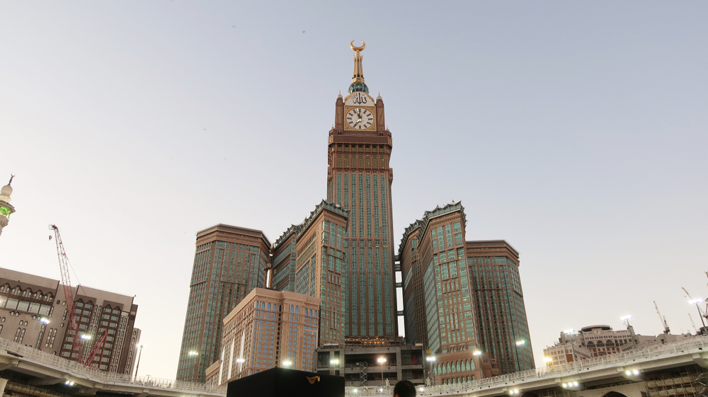 The Grand Mosque in Makkah. Shutterstock