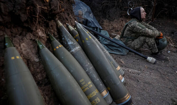 Foreign donors have provided 93.3 billion crowns ($4.5 billion) to a Czech-led initiative to find and deliver large-calibre ammunition to Ukraine, and the Czech Republic has contributed 1.7 billion crowns, Defence Minister Jana Cernochova said on Wednesday. (Reuters/File)