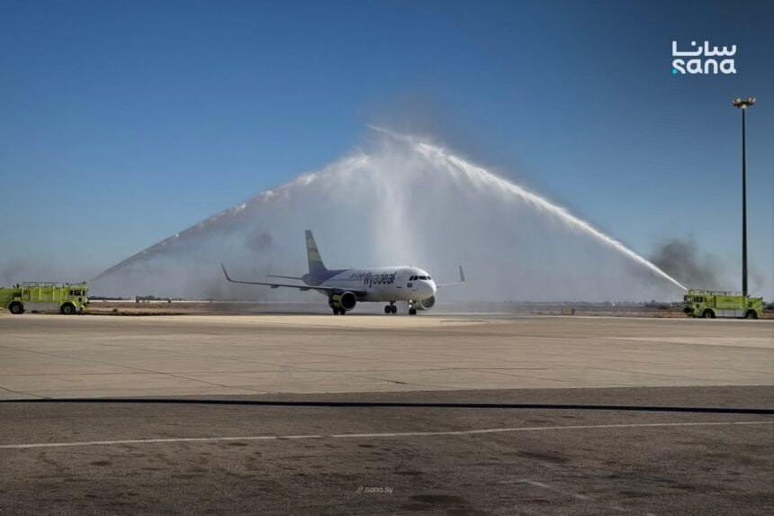 Damascus International Airport is the largest in the country and connects to other domestic destinations. (SANA)