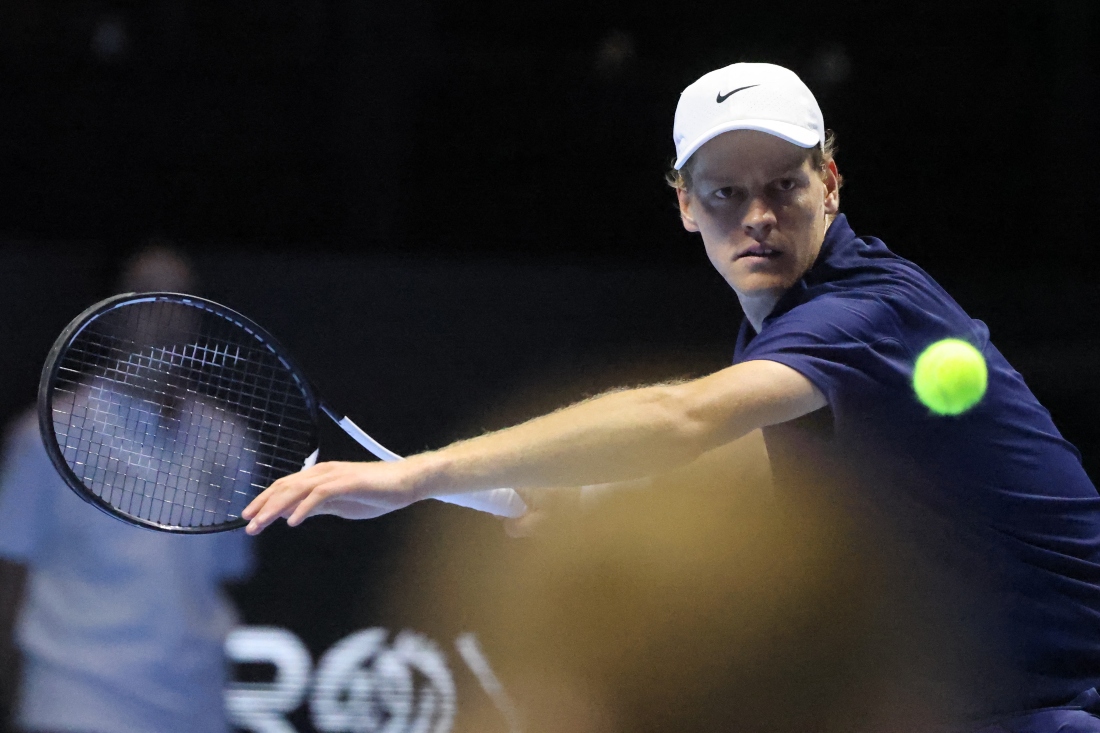 The Italian — who has already beaten Novak Djokovic and Carlos Alcaraz this season — looked sharp throughout. (AFP)