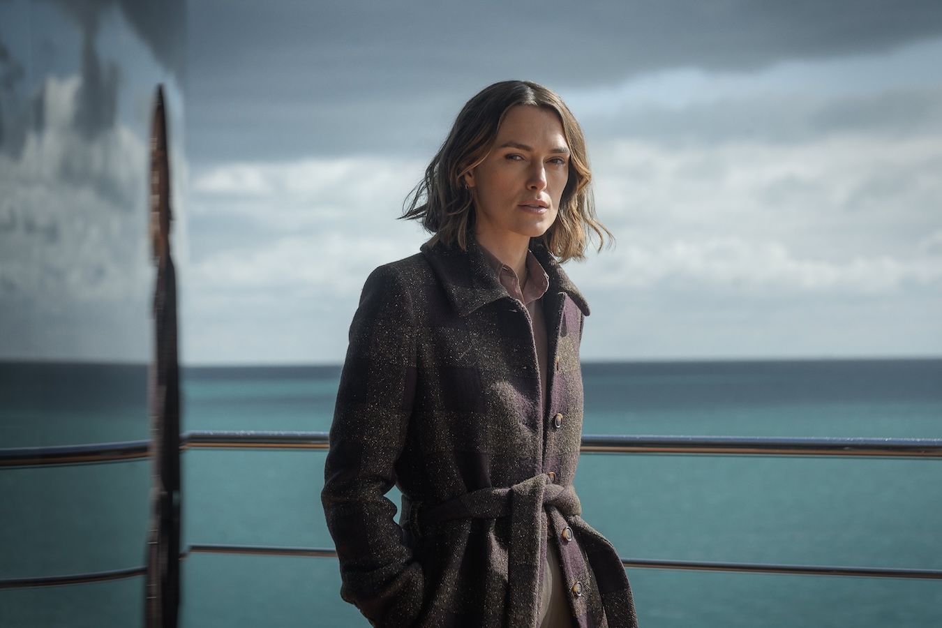 Keira Knightley in 'The Woman in Cabin 10.' (Netflix)