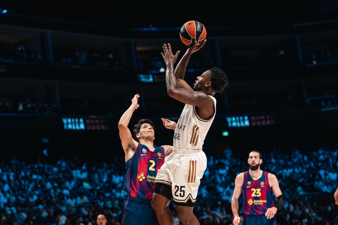 Dubai Basketball beat Barcelona 83-78 in their EuroLeague clash at Coca-Cola Arena. (SUPPLIED)