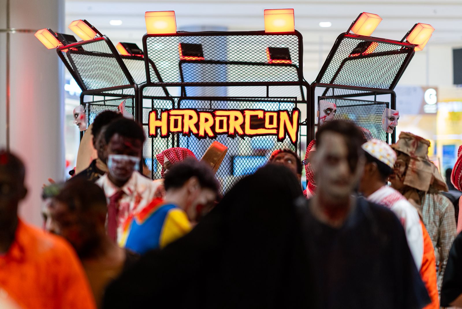 HorrorCon Festival, is running until November 5 as part of Jeddah Season 2025, offers locals and visitors an unforgettable mix of suspense, adventure, and thrilling experiences. (SUPPLIED)