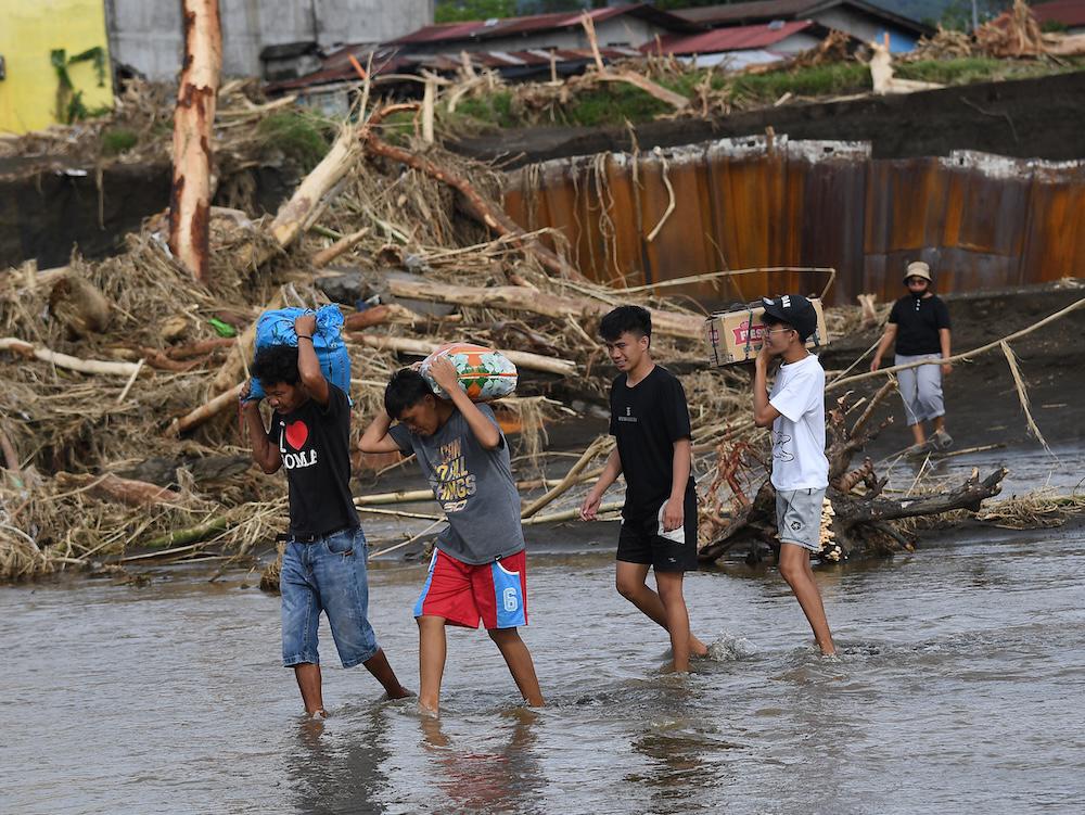 The Philippines is hit by an average of 20 storms and typhoons each year, routinely striking disaster-prone areas where millions of people live in poverty. (AFP file photo)