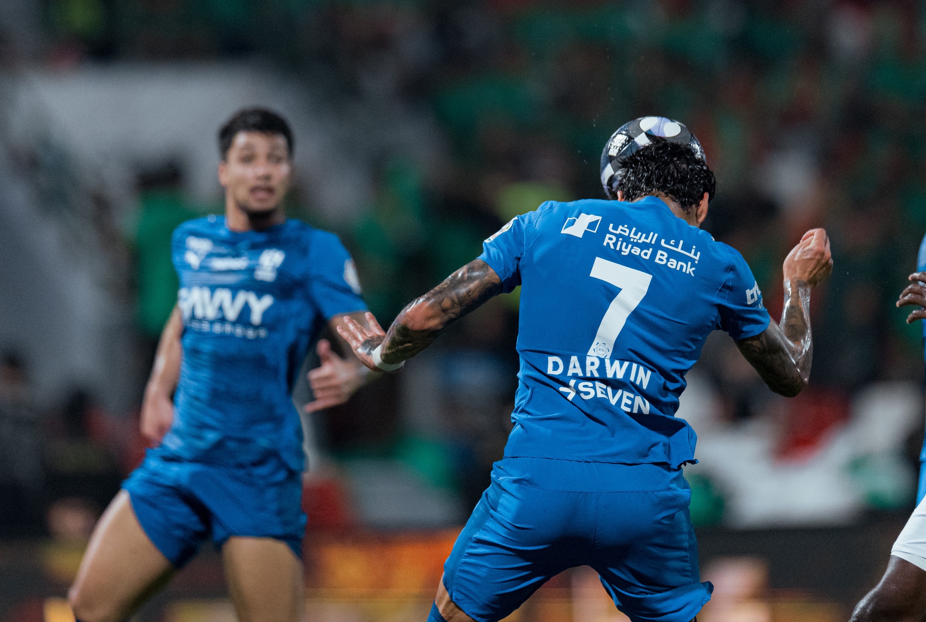 Darwin Nunez nods an assist for Marcos Leonardo’s second goal in Al-Hilal’s 5-0 at Al-Ettifaq. (X/@Alhilal_EN)