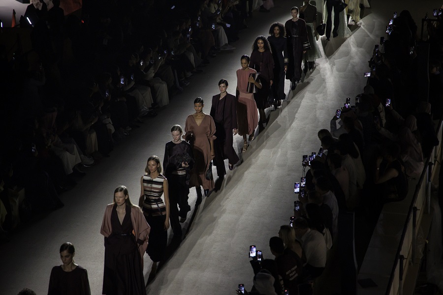 Saudi label Abadia presented a resonant collection grounded in heritage and elegance. (Supplied)