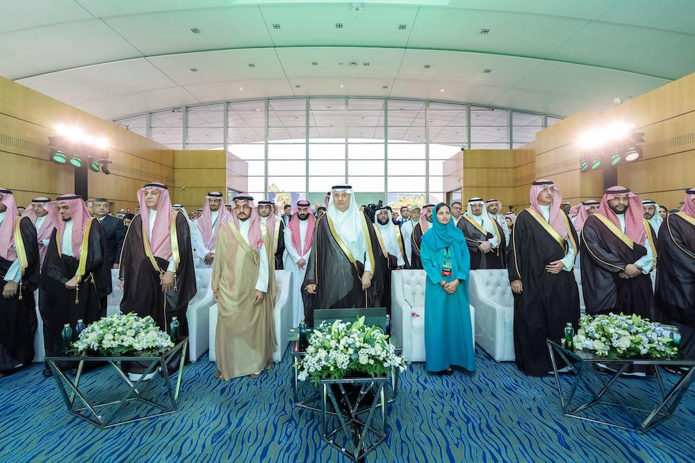 Saudi Arabia’s Minister of Environment, Water and Agriculture Abdulrahman bin Abdulmohsen Al-Fadley on Monday opened the 42nd Saudi Agriculture Exhibition in Riyadh, where 28 agreements and memoranda of understanding worth over SR3.6 billion ($960 million) were signed. (Supplied)