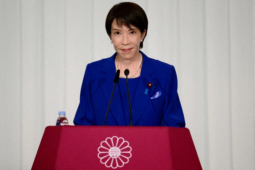 Sanae Takaichi. (Reuters)