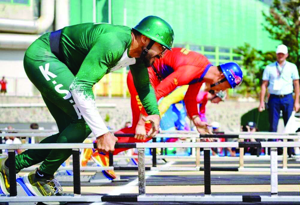 Firefighting and rescue sports simulate real-life firefighting operations in a competitive framework that tests athletes’ speed, endurance and teamwork. (Supplied/File photo)