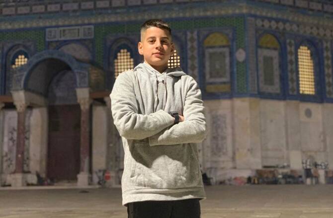 Mohammed Ibrahim was detained in February by Israeli forces when they raided his family's home in the occupied West bank. (Courtesy family)