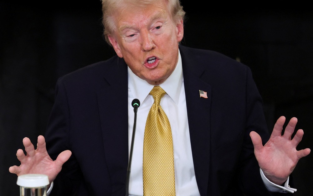 Trump: I don’t think we’re going to necessarily ask for a declaration of war. (Reuters)
