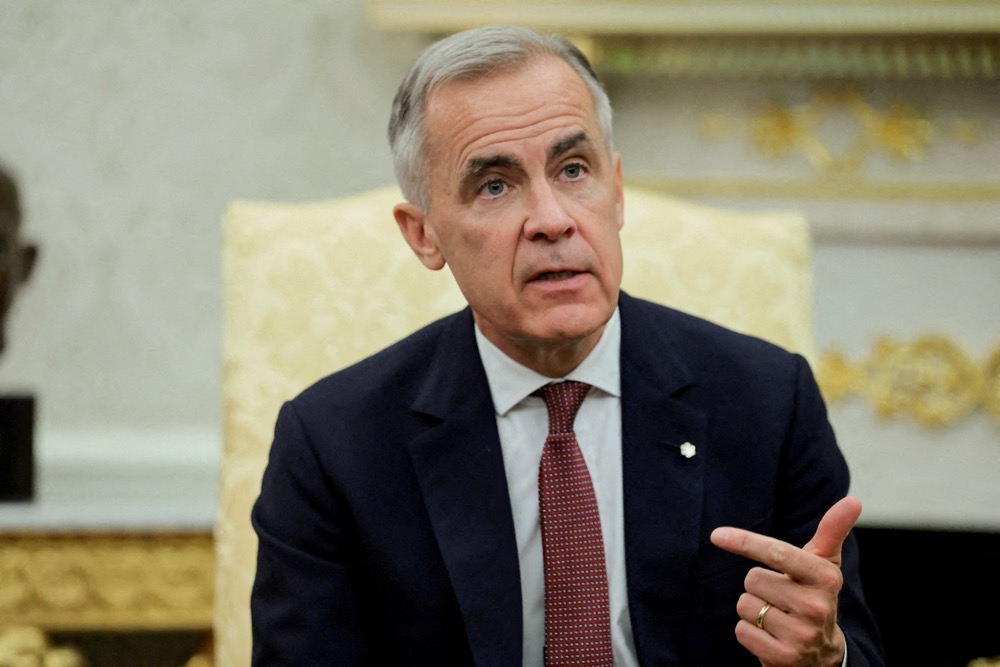 Canadian Prime Minister Mark Carney at the White House earlier this month. (Reuters)