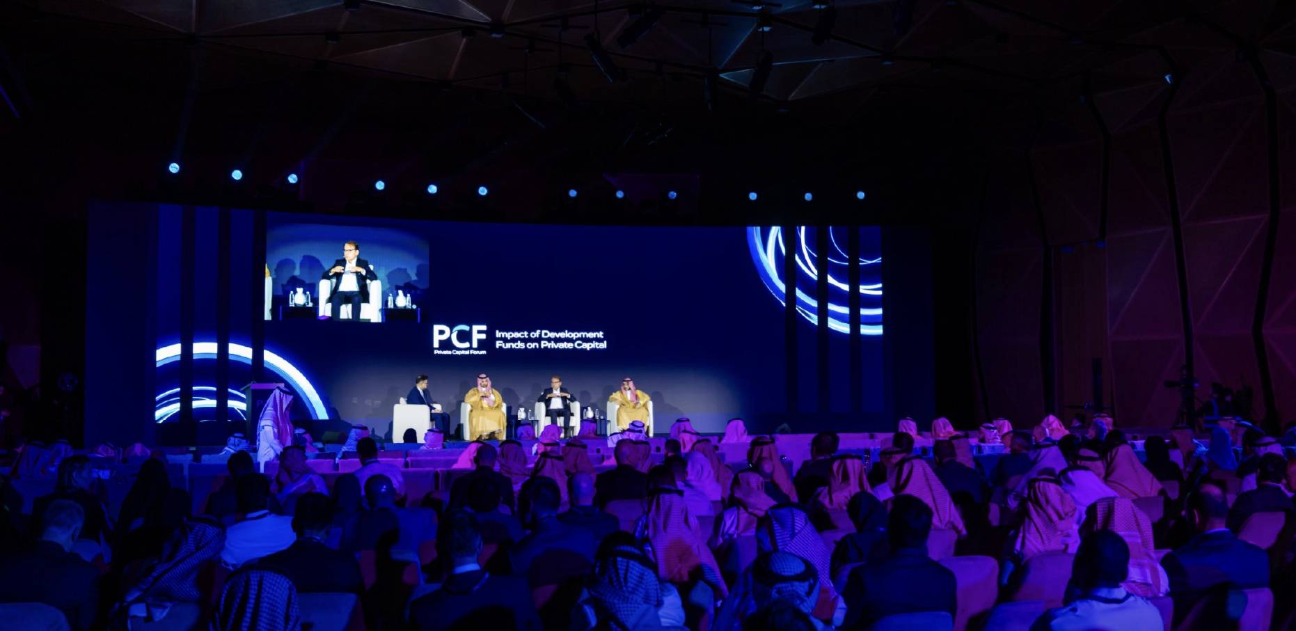 The event brought together over 500 experts and investors from around the world. X/@PCF_Saudi