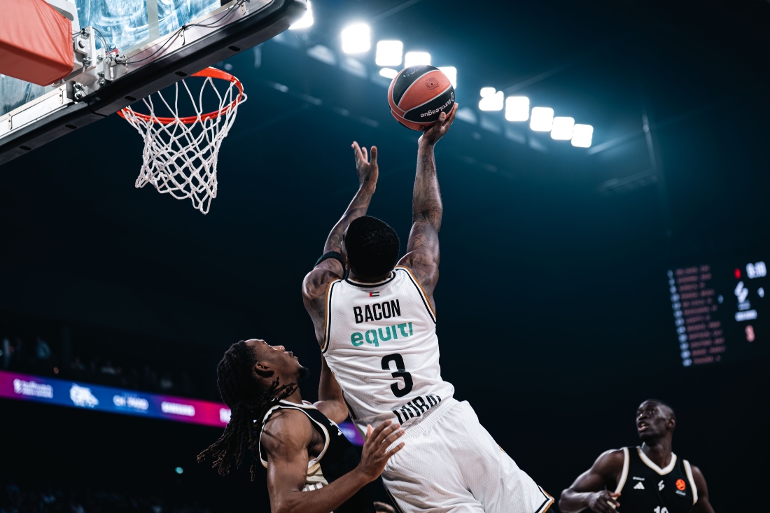 Dubai Baskte ball lost 83-79 to LDLC ASVEL in Villeurbanne on Thursday night. (SUPPLIED)