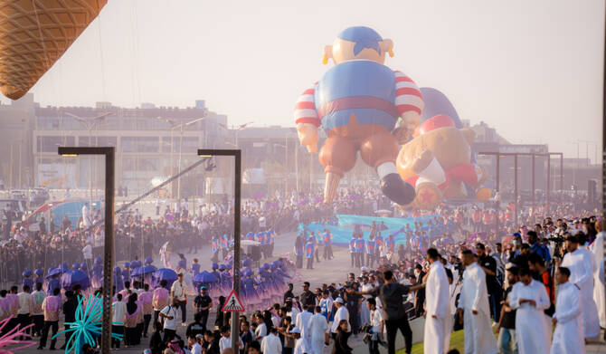 Riyadh Season opened on Oct. 10 with a grand parade. (AN Photo)