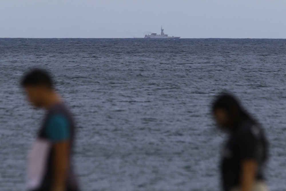 A Venezuelan Navy patrol boat sails off the Caribbean coast, amid heightened tensions with the U.S., in Puerto Cabello, Venezuela October 24, 2025. (Reuters)