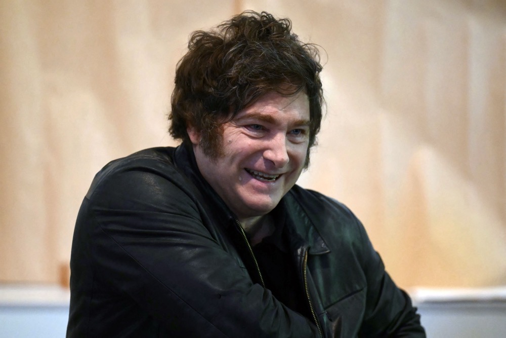 President Javier Milei. (AFP)