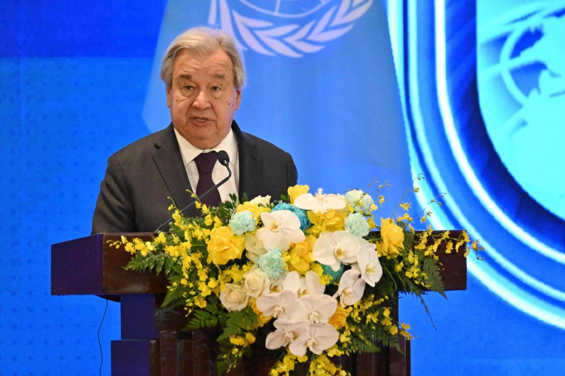 Myanmar’s military rulers must put an end to the ‘deplorable’ violence inflicted on the population since 2021, UN chief Secretary-General Antonio Guterres said on Monday. (AFP)