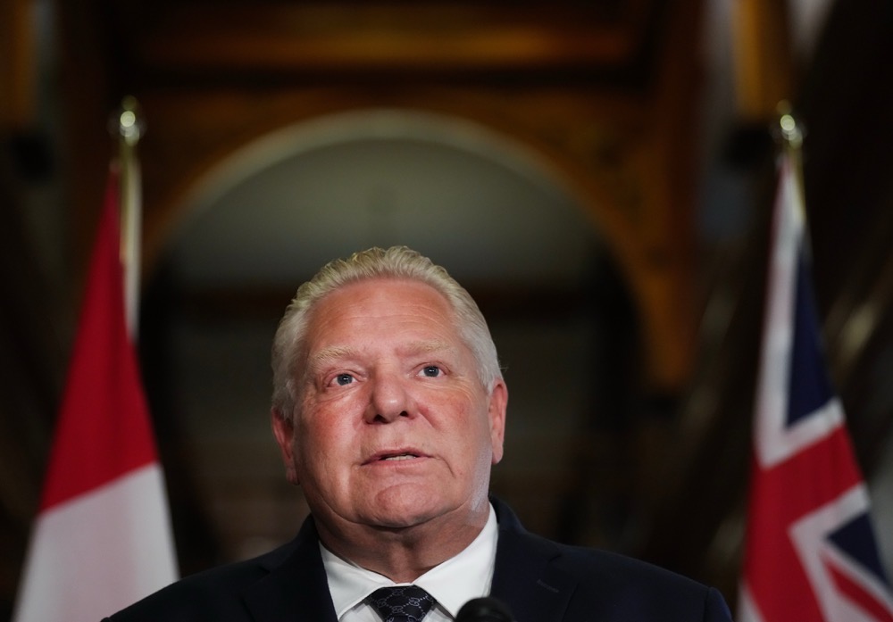 Ontario Premier Doug Ford. (The Canadian Press/AP)