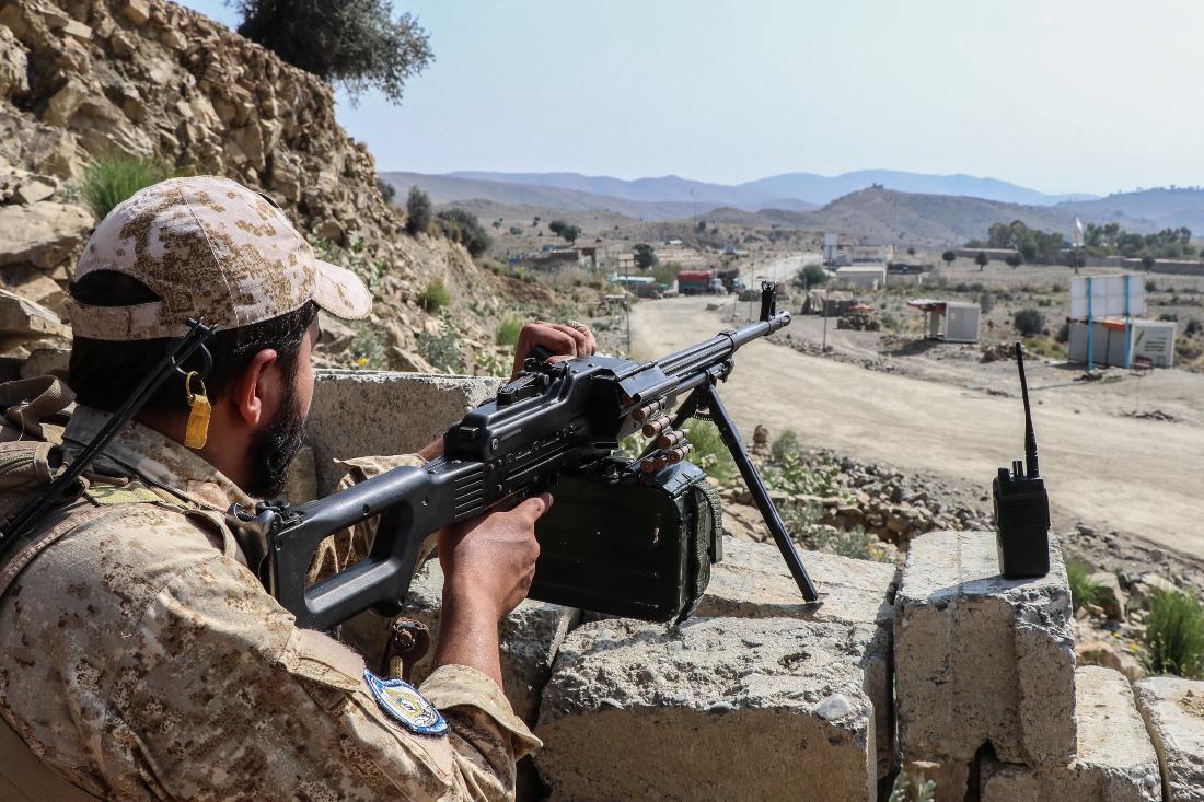 Afghan and Pakistani security forces have taken part in unexpected bloody clashes. (FILE/AFP)