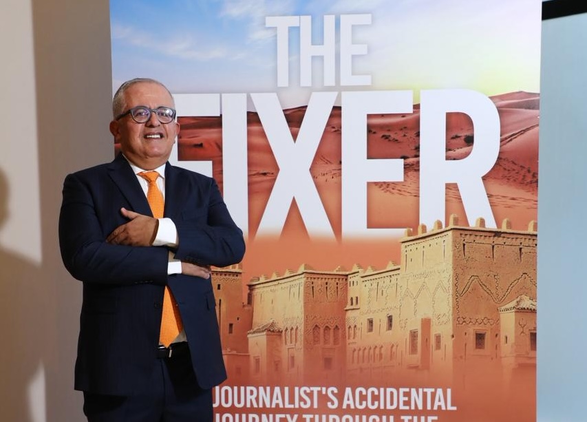 Emmy-winning journalist Amjad Tadros launches memoir ‘The Fixer’ in Amman