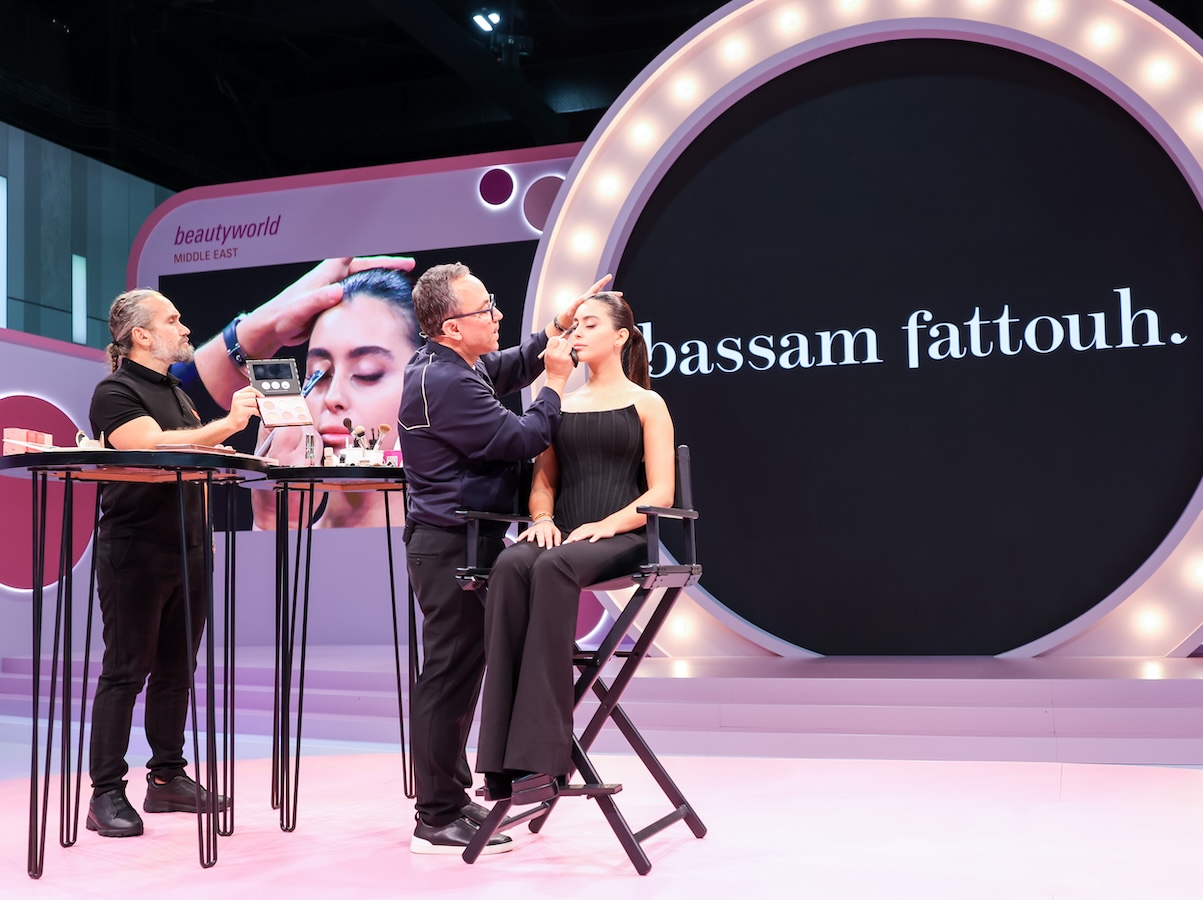 The masterclass took place at Beautyworld Middle East. (Supplied)