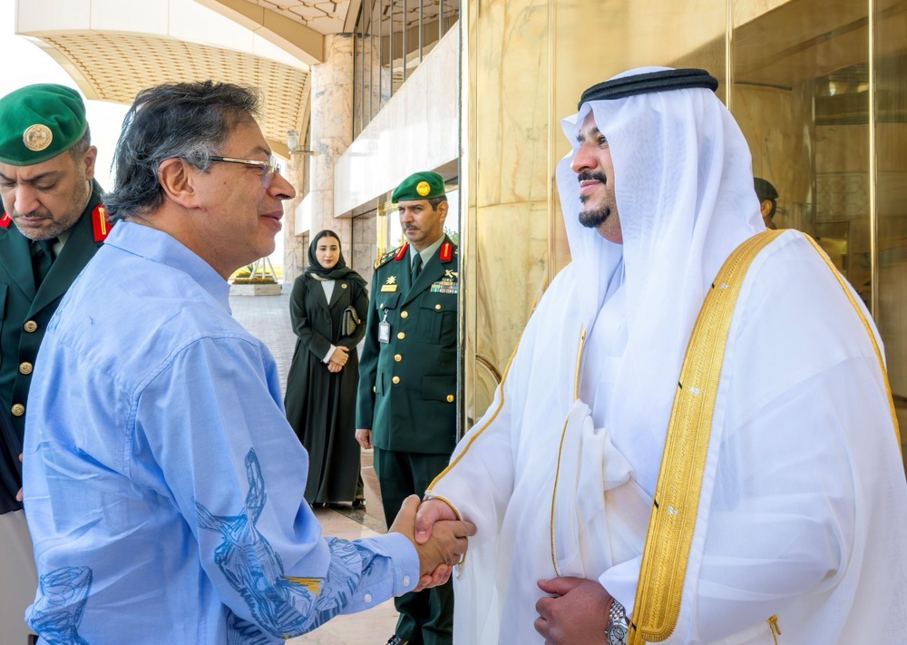 Colombian president departs Riyadh