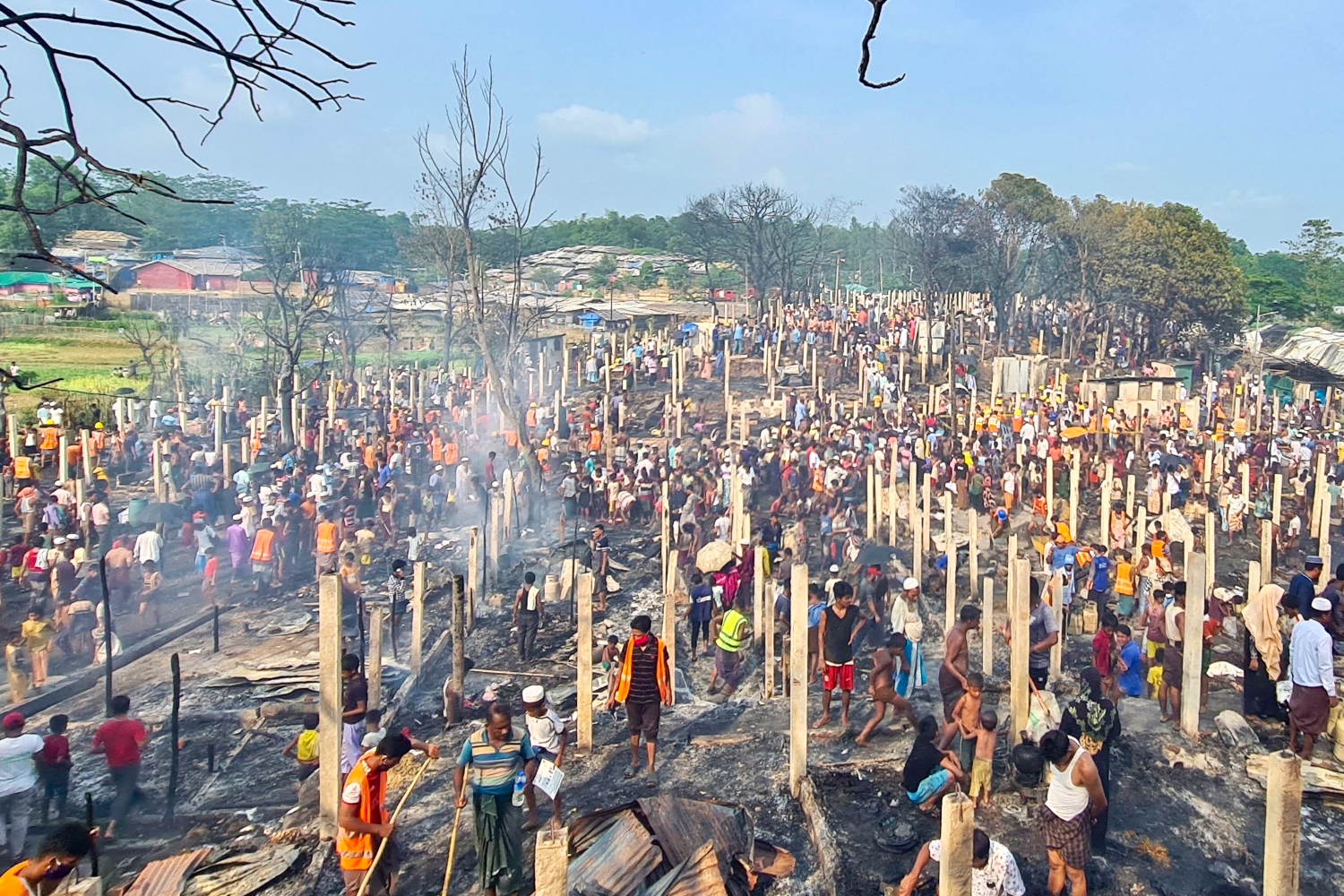 The Rohingya are being erased twice, first from their land and now from the map itself (File/AFP)