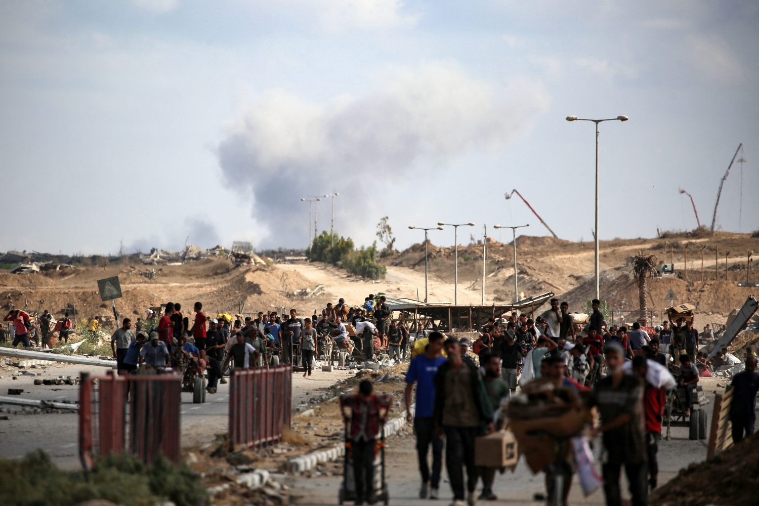 The Oct. 7 attacks accelerated the changes that Israel had long sought to achieve, even if in different phases (File/AFP)