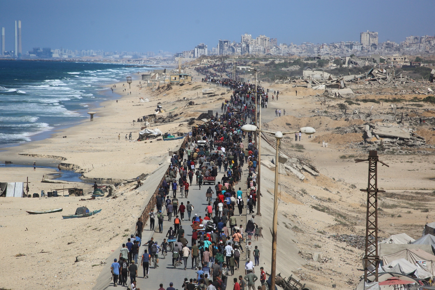 Palestinians must be at the center of determining the future of Gaza, including who governs it (File/AFP)