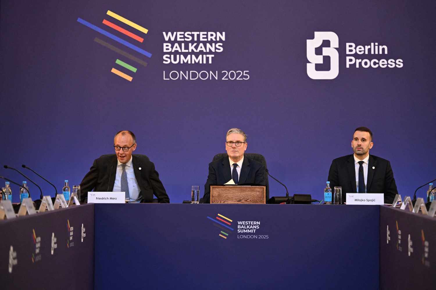 A high-level meeting focusing on the Balkans took place in London on Wednesday (File/AFP)