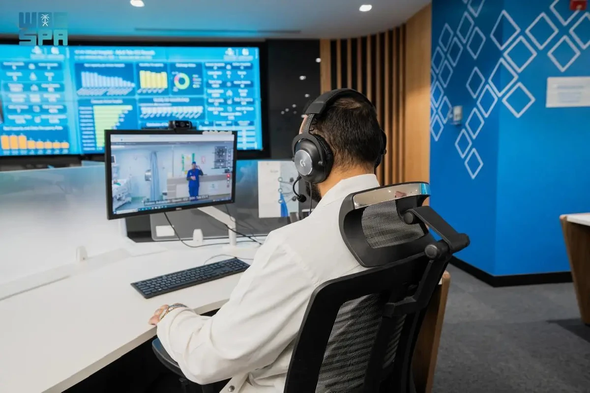 During the Hajj season last July, the Seha Virtual Hospital deployed an integrated suite of digital healthcare services to support pilgrims, manned by highly qualified medical professional operating around the clock. (SPA)