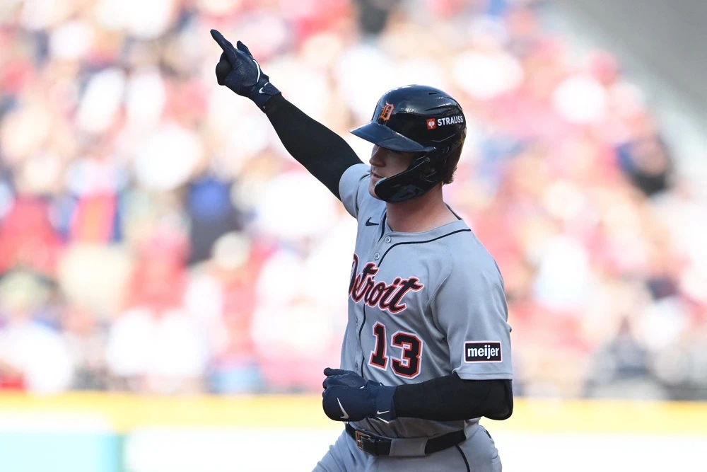 Dingler helped the Tigers reach the Division Series for the second consecutive season. (Getty Images/AFP)