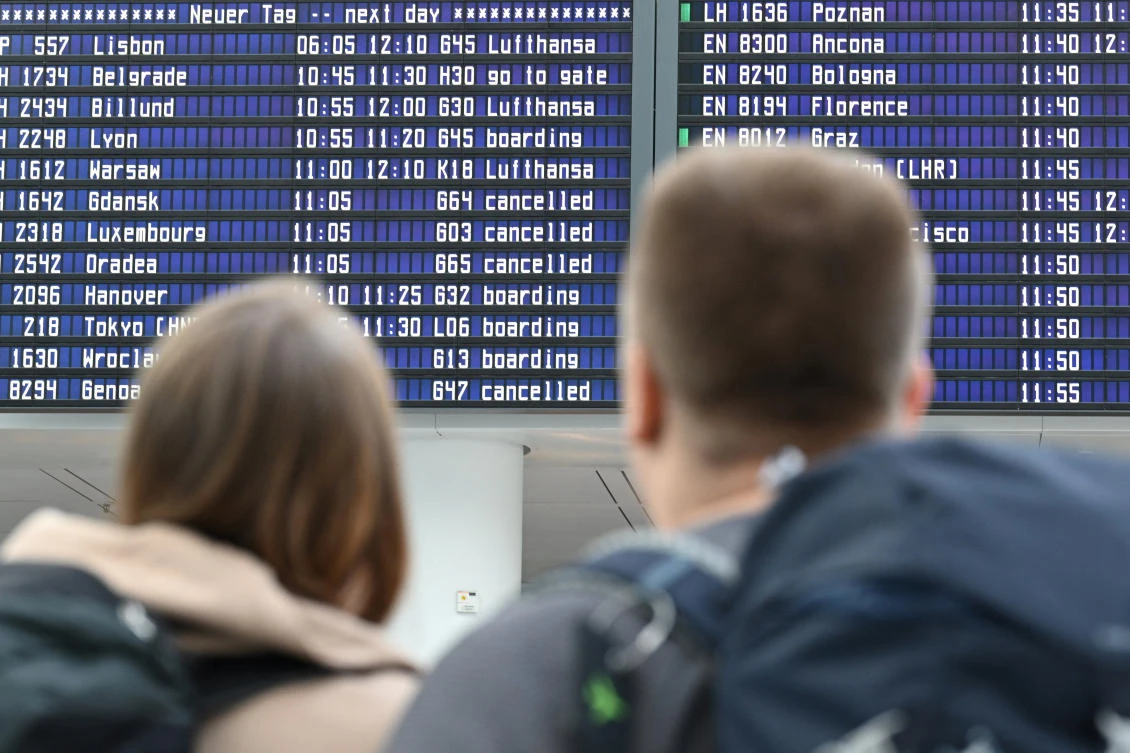 Munich airport reopened on Friday after shutting overnight due to drone sightings that forced the cancellation or diversion of dozens of flights. (Reuters)