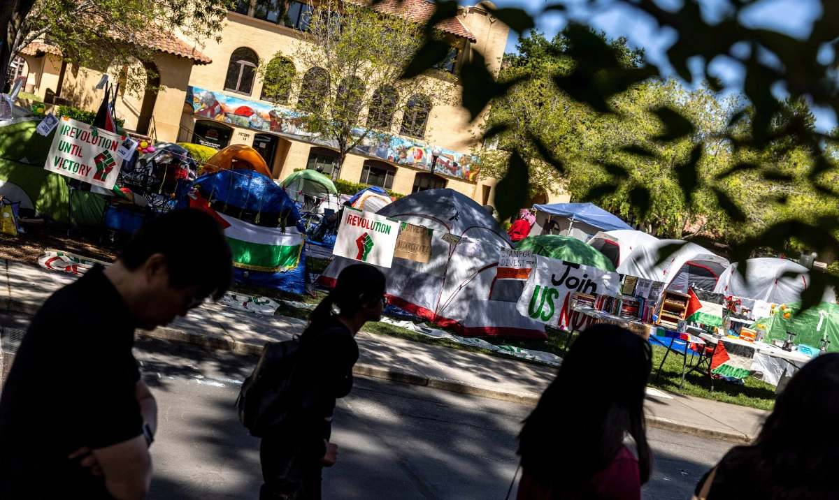 Pro-Palestinian demonstrators who occupied Stanford building are arraigned