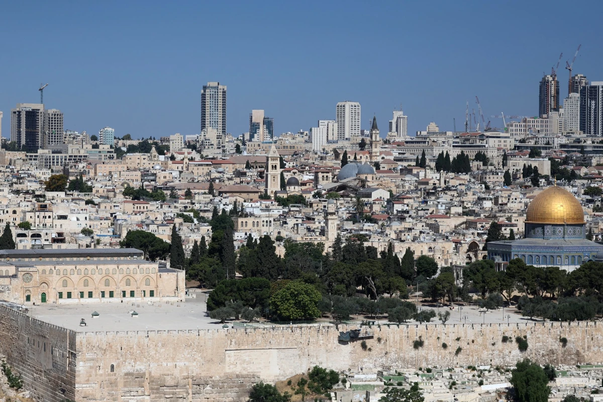Al-Aqsa mosque compound in Jerusalem’s Old City. (File/AFP)