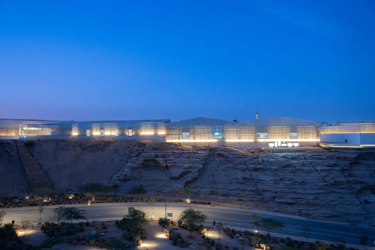 X District, the site of the 2026 Diriyah Contemporary Art Biennale. (Photo courtesy of the Diriyah Biennale Foundation)