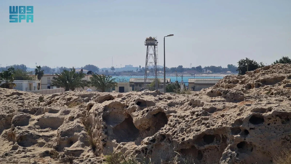 Al-Jabal Al-Bahri is among the most prominent landmarks in Jubail governorate in eastern Saudi Arabia. (SPA)