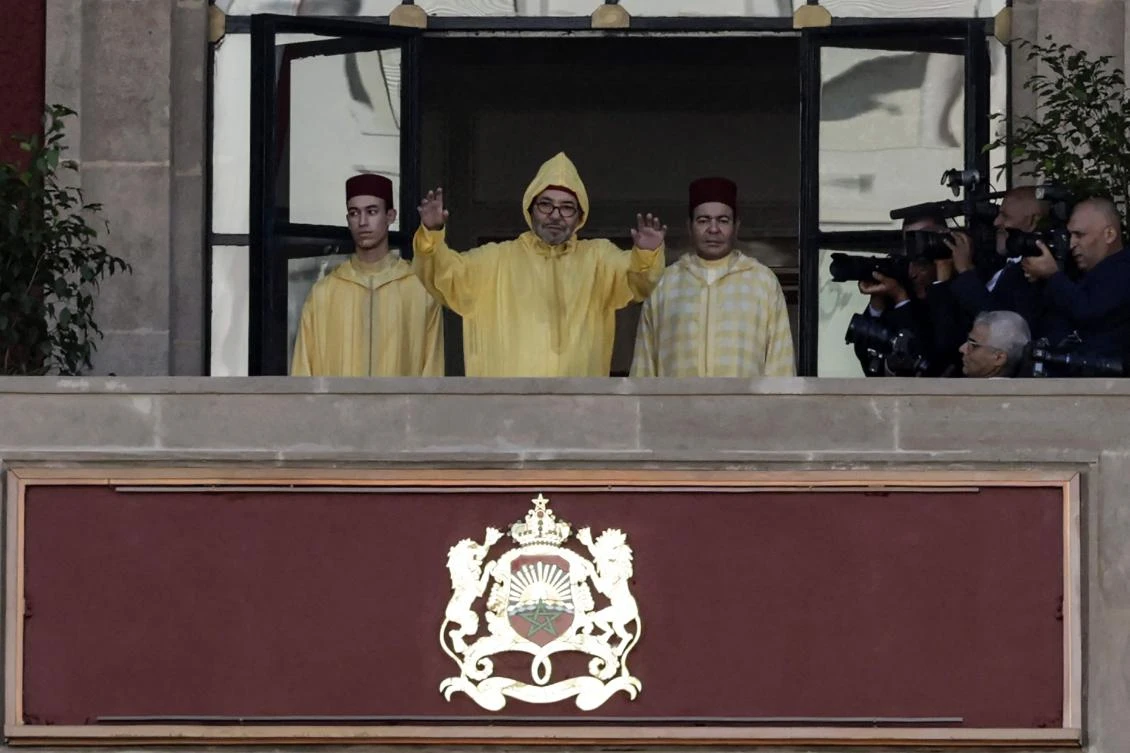 Morocco’s King Mohammed VI on Friday said improving public education and health care was a priority. (AFP)
