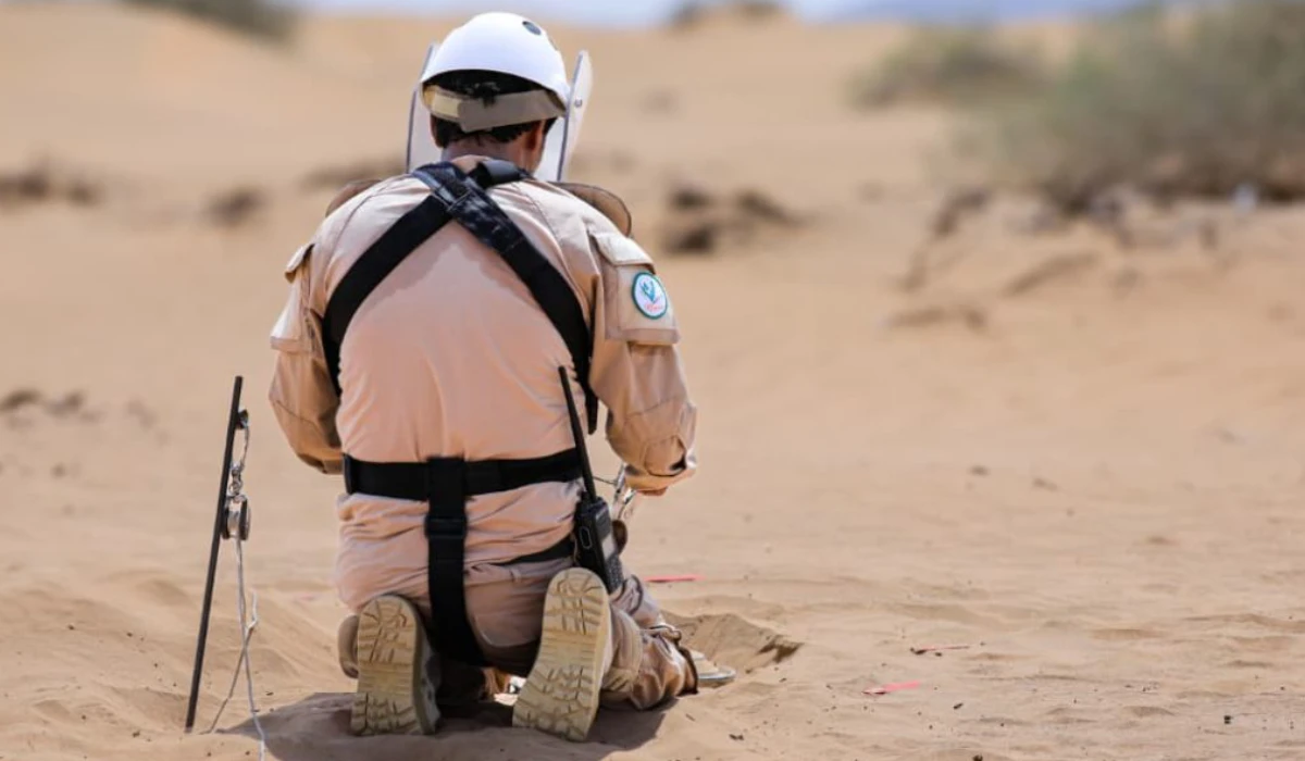 The project trains local demining engineers and provides them with modern equipment. (Supplied)