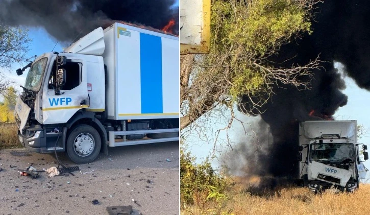 UN says Russia struck aid convoy in southern Ukraine
