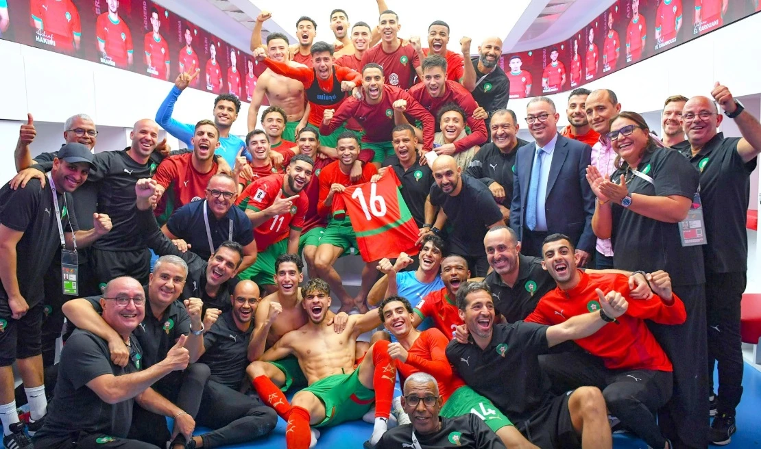 Morocco set a new world record of 16 consecutive international victories with Tuesday's 1-0 World Cup qualifying success over Congo in Rabat. (X/@EnMaroc)