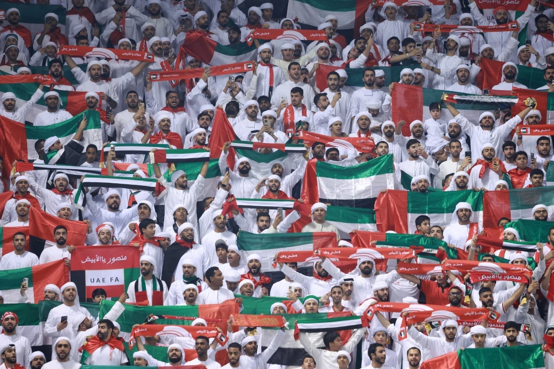 The UAE lost 2-1 to Qatar. (AFP)