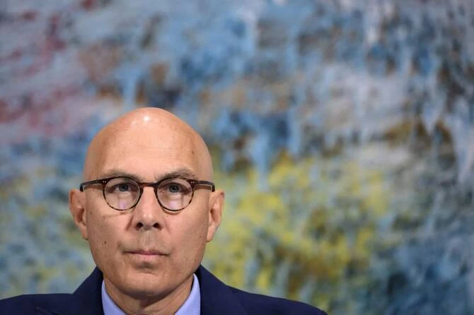 UN High Commissioner for Human Rights Volker Turk. (AFP/File Photo)