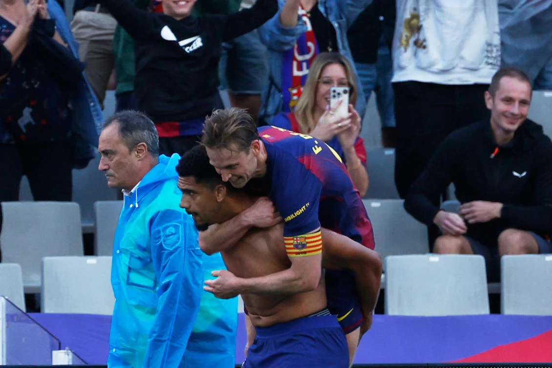 Substitute Araujo nets late winner as Barcelona edge Girona 2-1