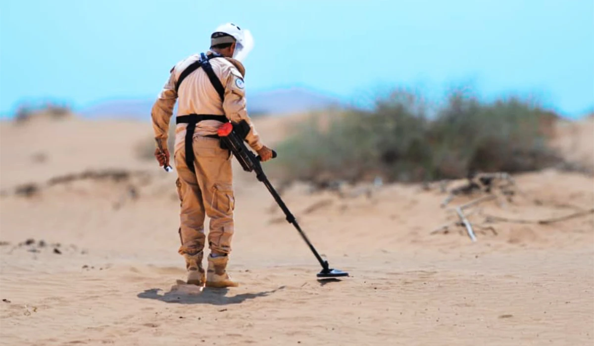The project trains local demining engineers and provides them with modern equipment. (Supplied)