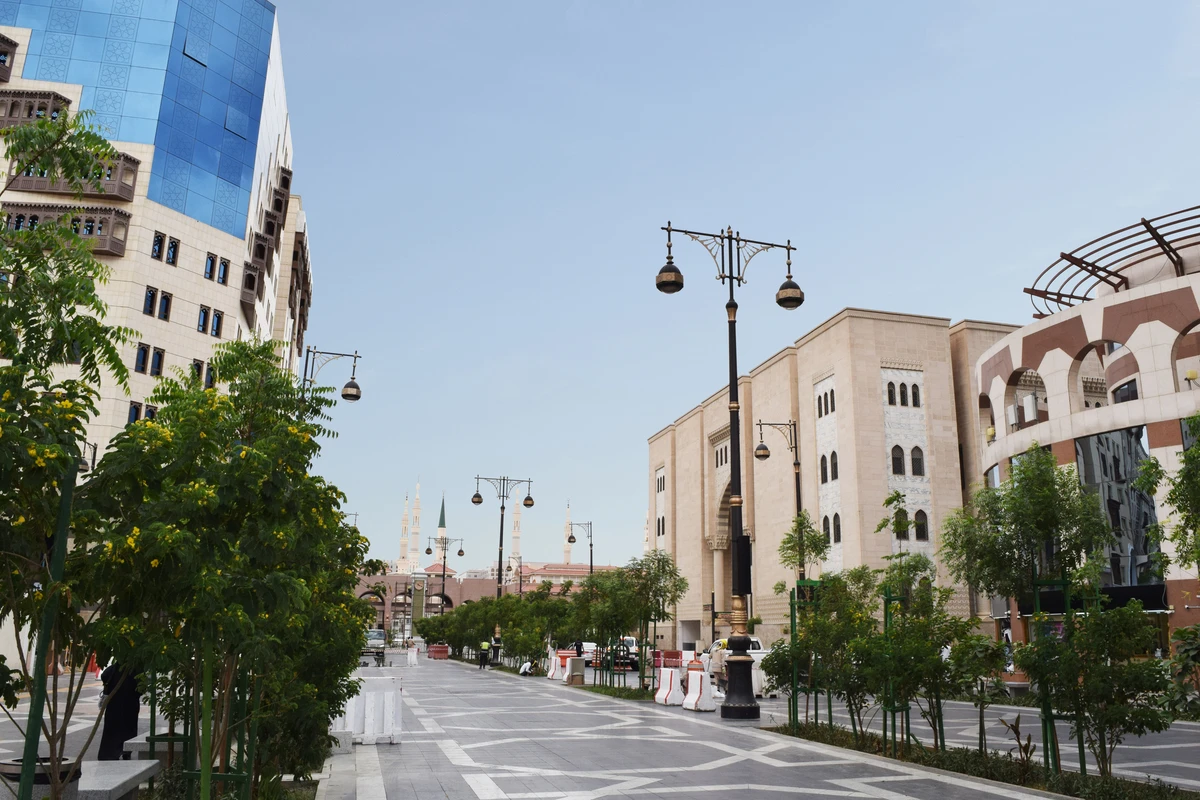 There is optimism about Madinah’s long-term growth prospects across trade, logistics, technology, and real estate. Getty