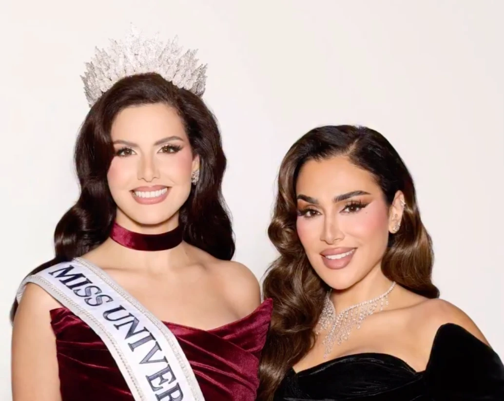Huda Kattan shows support for Miss Palestine Nadeen Ayoub before Miss Universe pageant