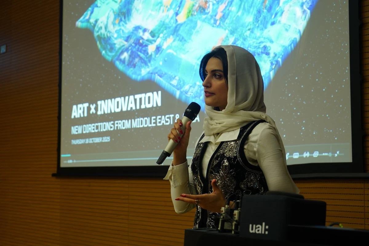The event was organized by Ghadah Alharthi, a cultural adviser and associate professor of culture and innovation at Central Saint Martins. (Supplied)
