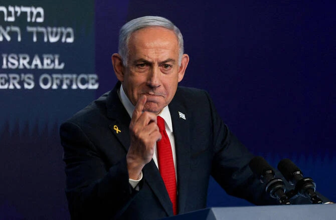 Israeli PM Benjamin Netanyahu hinted on Wednesday at his opposition to any role for Turkish security forces in the Gaza Strip as part of a mission to monitor a U.S.-backed ceasefire with the Palestinian militant group Hamas. (Reuters/File)